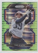 2021 Panini Prizm Rookie Neon Green Pulsar Prizm Tre Nixon #428 z7h