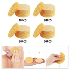 Compressed Face Sponges Reusable Cosmetic Sponges Cellulose Facial Cleansing