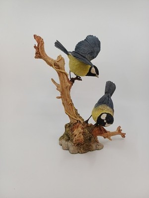 Royal Doulton Natures Heritage Collection Vogel Figur - 1996 - Kohlmeisen...