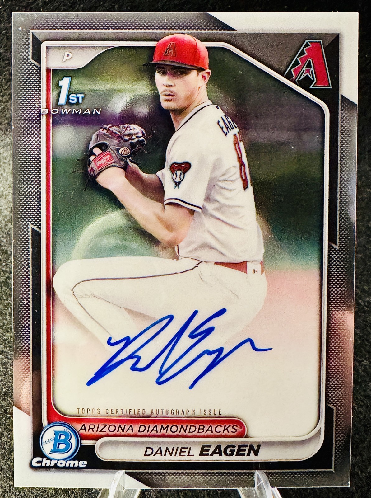 DANIEL EAGEN 2024 Bowman Draft - 1st Chrome Prospect Autographs Auto #CPA-DE