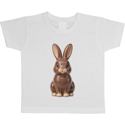 Kinder/Kinder-T-Shirts Baumwolle ''Schokoladen-Osterhase'' (TS061516)