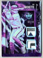 BO BICHETTE 2020 DIAMOND KINGS Materials Dual Majestic Relic FOTL PURPLE /10 RC!