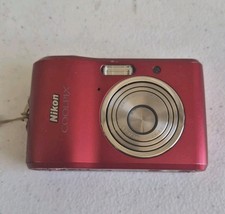 Nikon COOLPIX L18 8.0MP Digital Camera Red Te...
