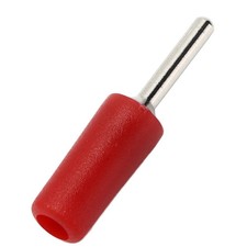 Image of 20Pcs Pin Banana Plug 2mm Nickel Plated Brass Male Connector Accessory Kit Red☜