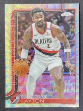 Deandre Ayton 2025-26 Topps Chrome Wave Refractor Base #168