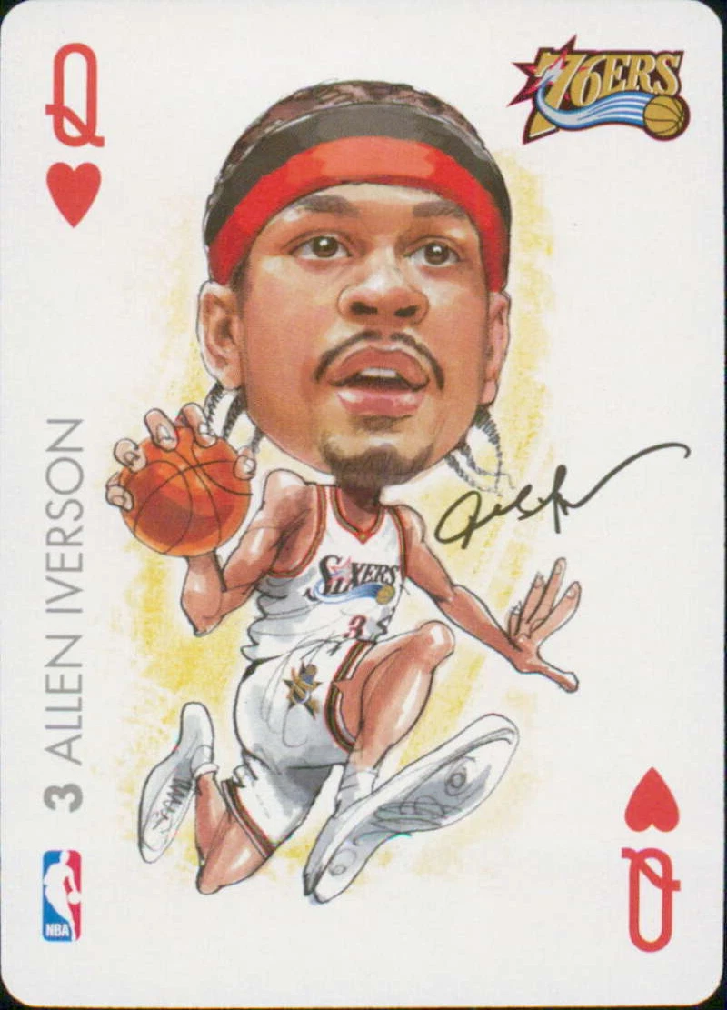2004-05 All Pro Deal Playing Cards - Allen Iverson #QH for sale | eBay