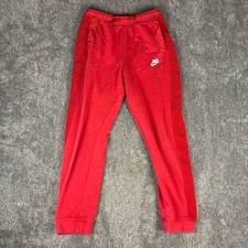 Nike Fuzzy Sides Joggers Youth Size XLarge Red