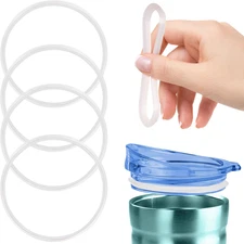 Lid Gasket for Bubba Envy 24Oz Tumbler, 4 Pack Gasket Seals Compatible with Bubb