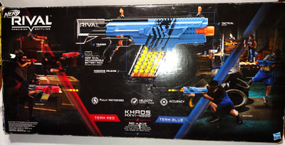 Nerf Rival Khaos MXVI-4000 Blaster, Team Blue. AGE 14+. New | eBay