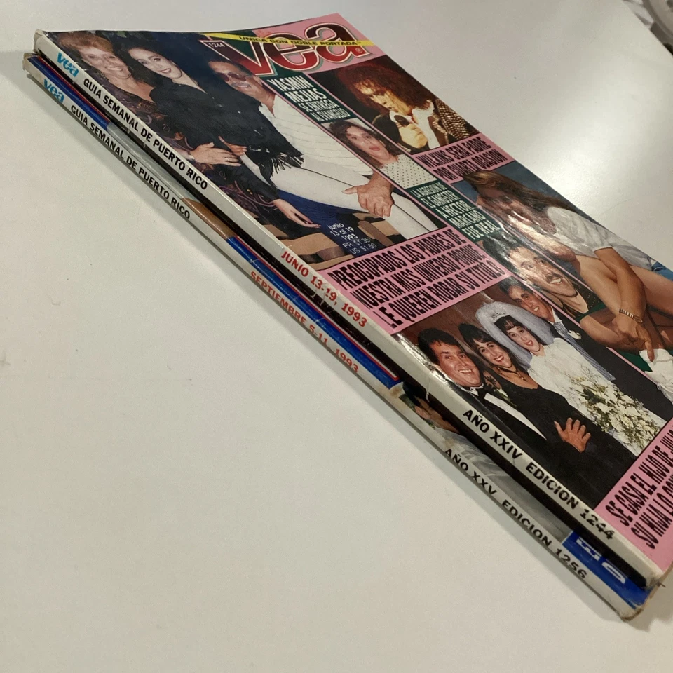 1993 TV GUIDE MAGAZINE REVISTA VEA PUERTO RICO PR MISS UNIVERSE WILKINS DAYANARA - Image 4 of 4