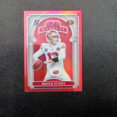 2024 Panini Zenith - Z Marquee Brock Purdy Red /49