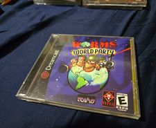 Worms World Party (Sega Dreamcast) NTSC-U/C Manual Case Disc