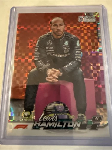 2024 Topps Paddock Pass Formula 1 - Lewis Hamilton #6 Chrome X-Fractor