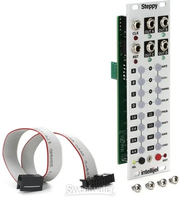 Intellijel Steppy 4-Track, 64-step Programmable Gate Sequencer
