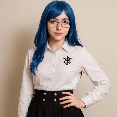 Cosplay Costume Character Tsumugi Shirogane Ultimate Cosplayer Anime L 3pc set 