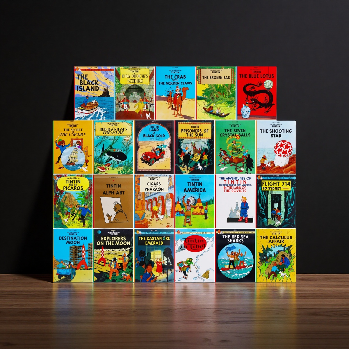 The Adventures of Tintin – 23-Book Complete Collection Box Set