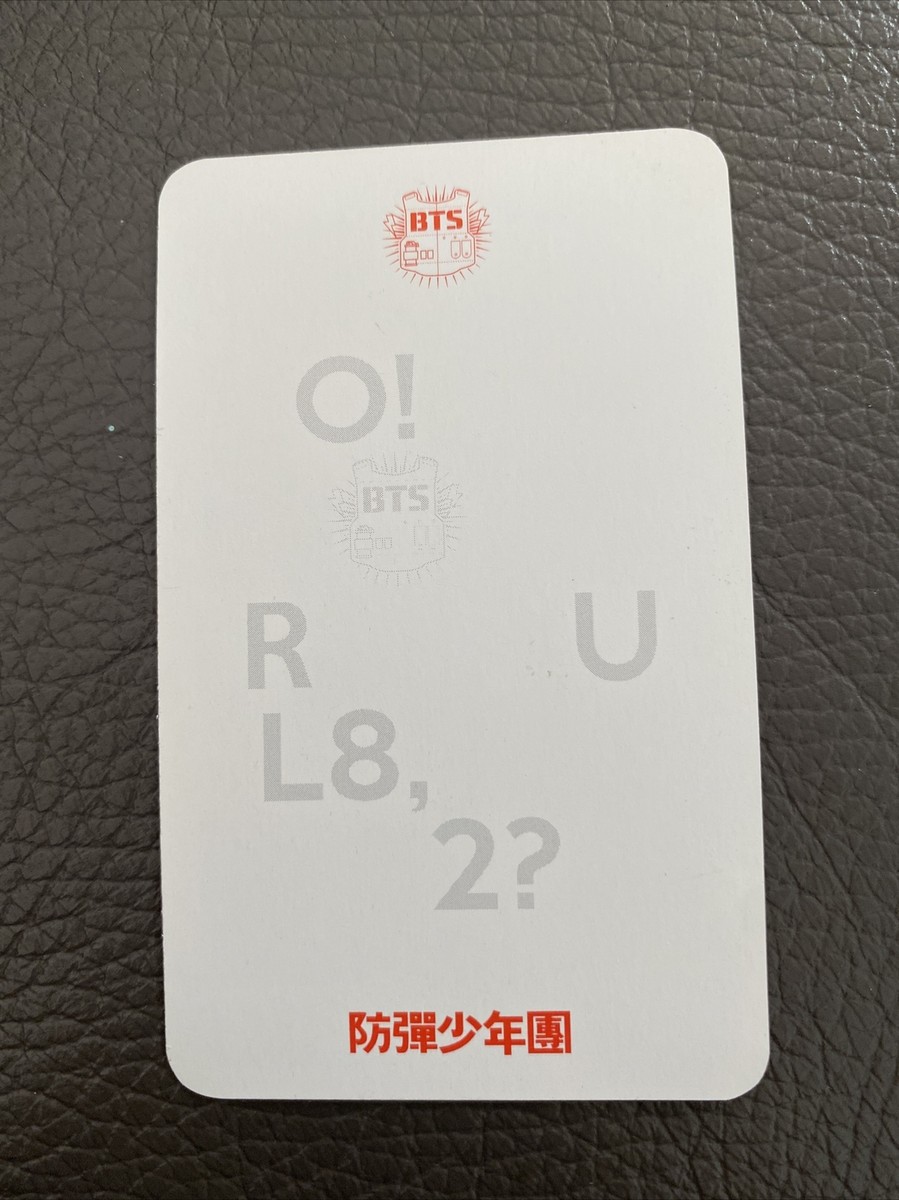 BTS JIMIN - O!RUL8,2? CARTÃO FOTOGRÁFICO OFICIAL | eBay
