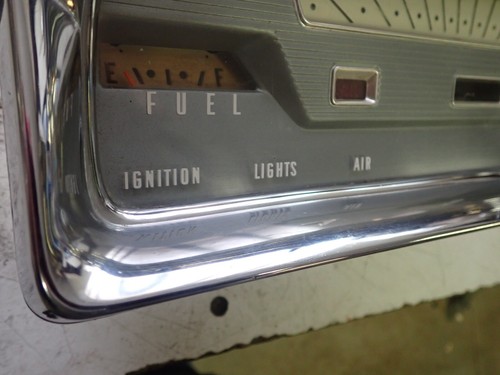 Very Nice Original 1959 Ford Galaxie Dash Speedometer Panel Instrument Cluster - Picture 9 of 11