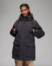 Jordan Women's Down Parka Winter Jacket Size Xs Black Fb5085-010