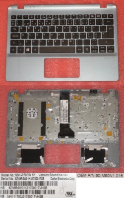 Clavier US noir sans cadre, pour Acer Aspire V5-12... – Grandado