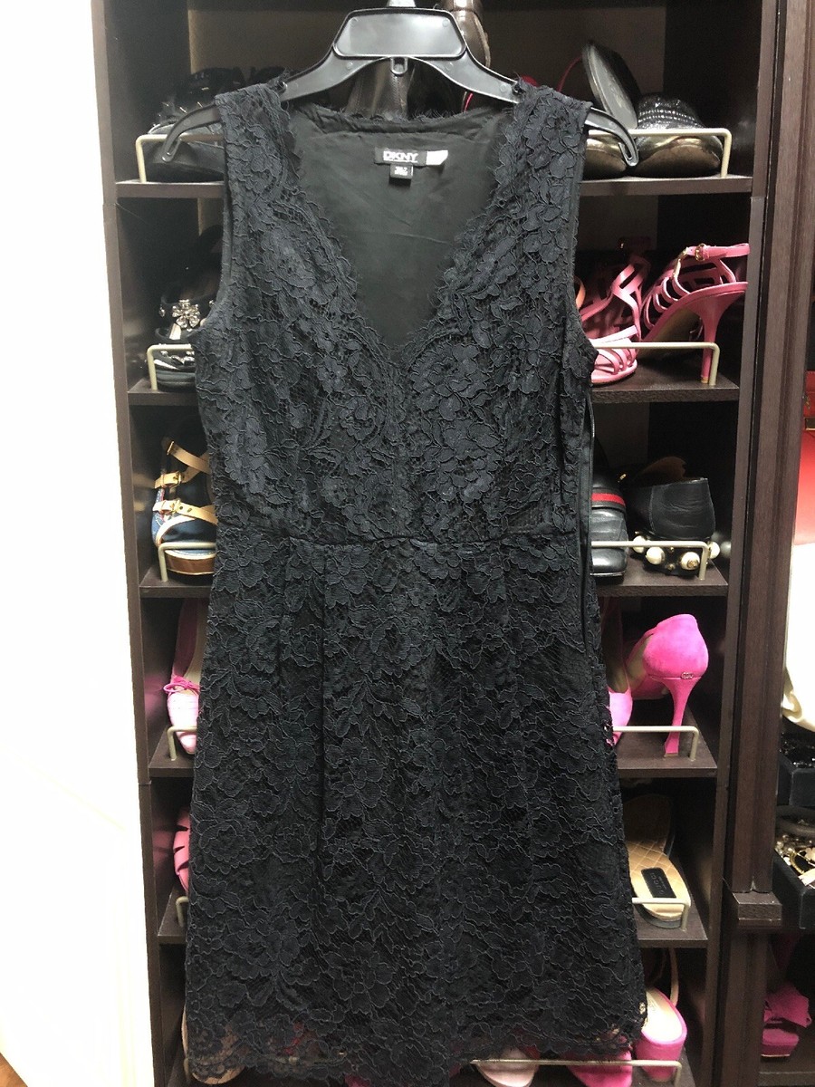 lace mini flare dress Black Lace Corset Style Fit and Flare Mini Dress