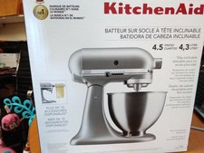 Kitchenaid Ksm88sl 4 5 Quart Stand Mixer Silver For Sale Online