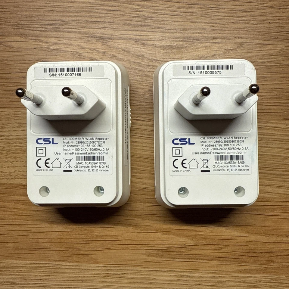 Csl Wlan Repeater 300MBit/s - Bild 2 von 3