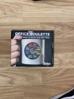 Büro Roulette Entscheidung Tasse The Fun Tee Kaffee Schreibtisch Arbeit Büro Secret Santa