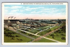 VINTAGE E SIDE WORKS, AMERICAN ROLLING MILLS CO. MIDDLETOWN, OH.  POSTCARD GF