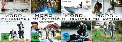MORD IM MITTSOMMER 1-13 BOX 1+2+3+4 Alexandra Rapaport  DVD SET NEU 