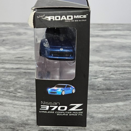 Road Mice Nissan 370Z Wireless PC Mouse Blue 2.4GHz HP Technology READ NOB - Picture 2 of 17