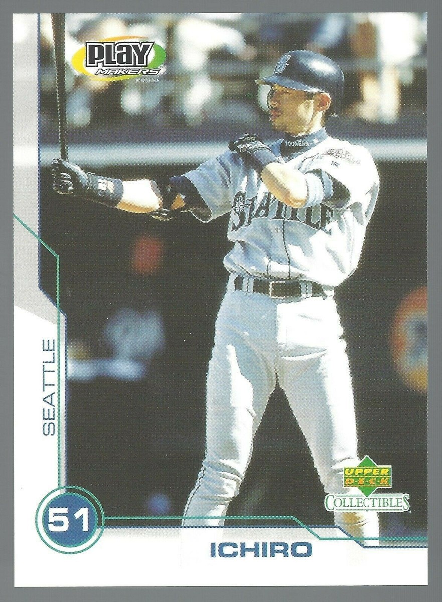 Ichiro 2001 Upper Deck Collectables Playmakers Special Edition