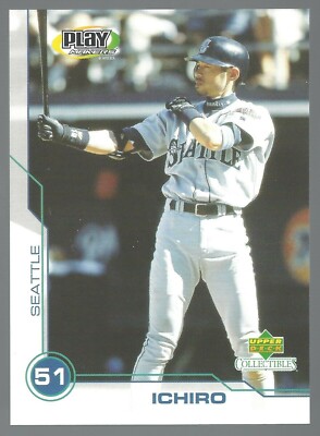 Ichiro 2001 Upper Deck Collectables Playmakers Special Edition