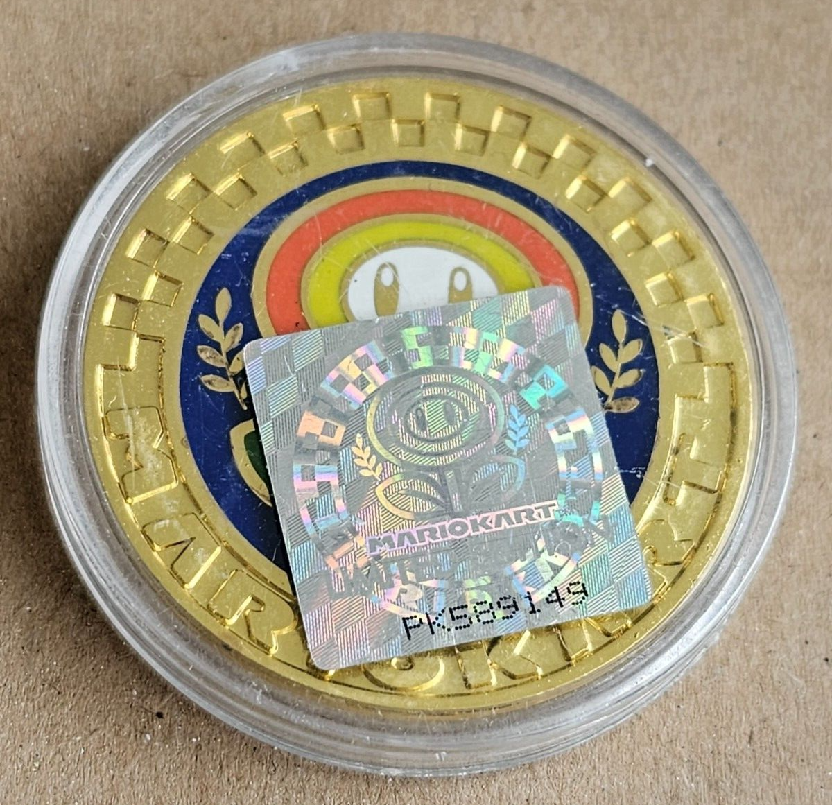 Mario Kart Coin Limited Edition Nintendo Flower Cup Metal RARE | eBay