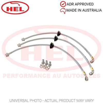 HEL Performance Braided Brake Lines - MG MGA 1.6