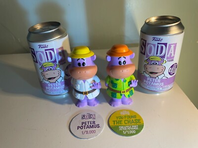 Funko Soda 1/1000 Chase Peter Potamus - Pineapple Shirt und Common