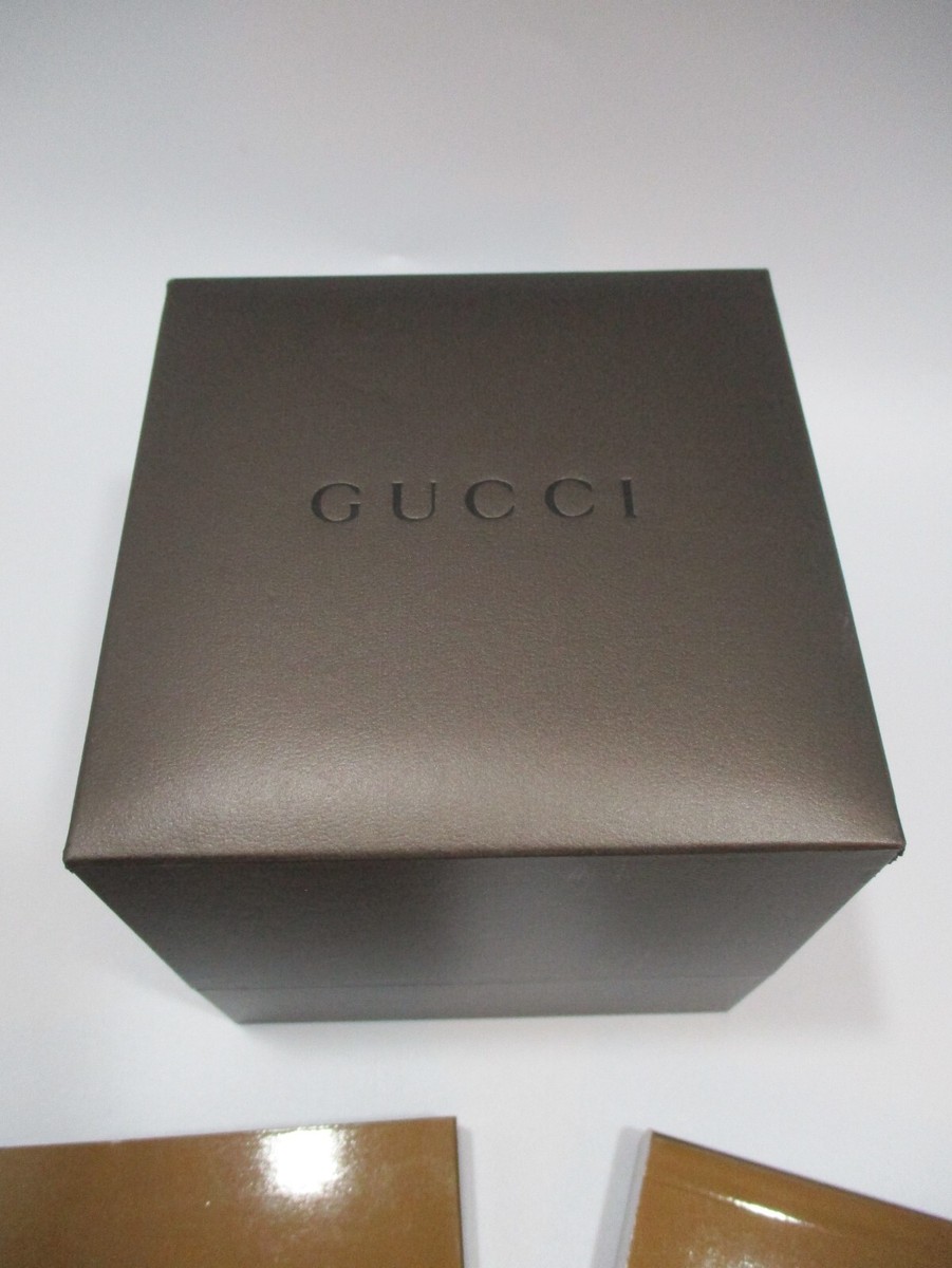 GUCCI Unisex Watch Box Instructions & International Warranty