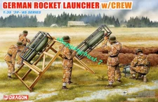 Dragon 6509 1/35 German Rocket Launcher & Crew Military Vehicle model kit