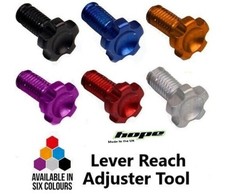 Hope Tech / Tech 3 / Tech 4 Lever Reach Adjuster Screw All Colors Brand New