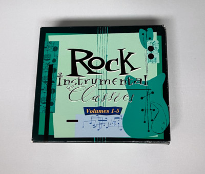 Various - Rock Instrumental Classics Volumes 1-5 CD-Box - Top!