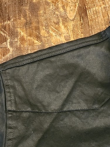 Wrangler Herren einfarbig schwarz Cowboy geschnitten langärmeliges Arbeitshemd 3XL - MS70819 - Bild 13 von 15