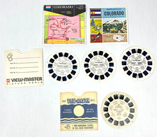 View-Master Colorado State Tour Series 3 Reel set w/Booklet  Garden of the Gods
