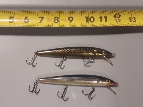 Lot De 2 Leurres Rapala Rares : BMAG 11 Et J-13 – Crankbaits Neufs