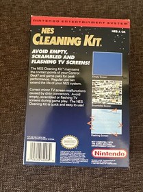 NES Cleaning Kit Nintendo Entertainment System Factory Sealed 1991 Mario Variant