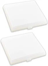 Bathroom Vent Fan Light Lens Cover Nutone Broan Kenmore Exact Replacement 2pack