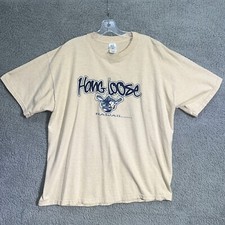 VTG Hang Loose Hawaii T Shirt Men's Size XL Cream Hand Shaka Sign 2000s Y2K Tee