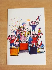 EMANUELE LUZZATI CARTOLINA LE FILASTROCCHE DA CANTARE - GIANNI RODARI