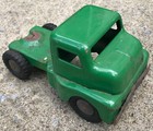 Vintage Structo Semi Truck Only Green Cab Over Engine Pressed Steel
