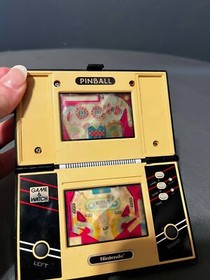 Vintage Nintendo Pinball Game and Watch PB-59 For Parts ( Read Description)