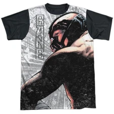 Dark Knight Rises Banes City Adult Halloween Costume T Shirt (Black Back), S-3XL